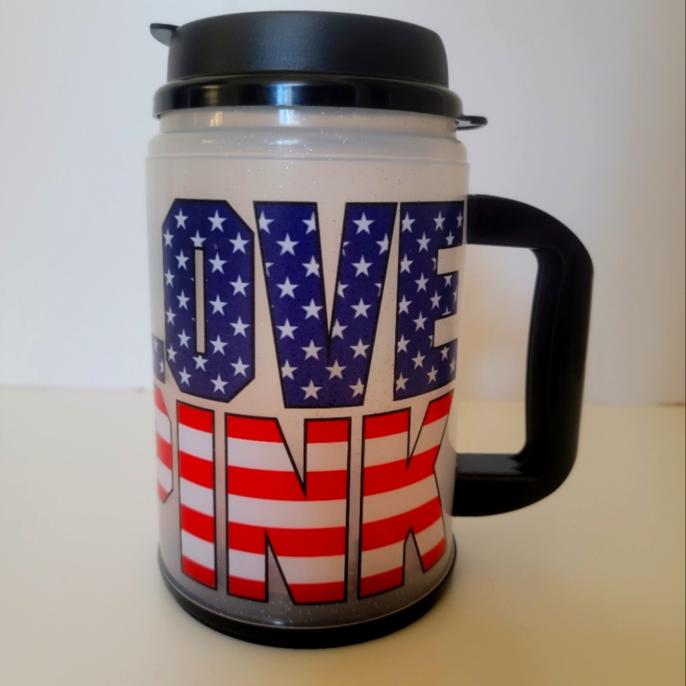 PINK Light-up Large Thermos